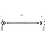 Bosch Ελαστικός Σωλήνας Φρένων - 1 987 481 090