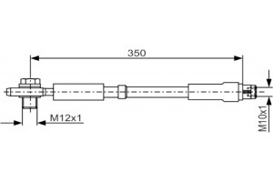 Bosch Ελαστικός Σωλήνας Φρένων - 1 987 481 091