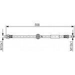 Bosch Ελαστικός Σωλήνας Φρένων - 1 987 481 182