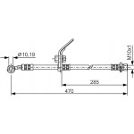 Bosch Ελαστικός Σωλήνας Φρένων - 1 987 481 329 Bosch Ελαστικός Σωλήνας Φρένων - 1 987 481 329