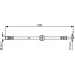 Bosch Ελαστικός Σωλήνας Φρένων - 1 987 481 331