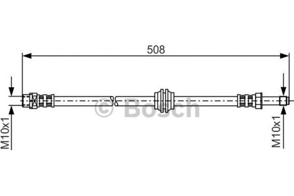 Bosch Ελαστικός Σωλήνας Φρένων - 1 987 481 331