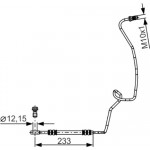 Bosch Ελαστικός Σωλήνας Φρένων - 1 987 481 338