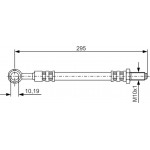 Bosch Ελαστικός Σωλήνας Φρένων - 1 987 481 365 Bosch Ελαστικός Σωλήνας Φρένων - 1 987 481 365