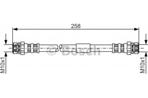 Bosch Ελαστικός Σωλήνας Φρένων - 1 987 481 369
