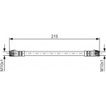 Bosch Ελαστικός Σωλήνας Φρένων - 1 987 481 396