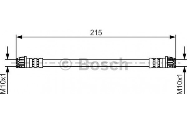 Bosch Ελαστικός Σωλήνας Φρένων - 1 987 481 396