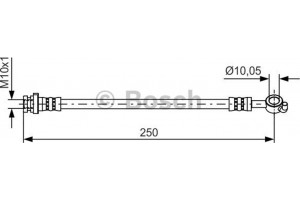 Bosch Ελαστικός Σωλήνας Φρένων - 1 987 481 435