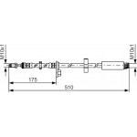 Bosch Ελαστικός Σωλήνας Φρένων - 1 987 481 453 Bosch Ελαστικός Σωλήνας Φρένων - 1 987 481 453