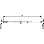 Bosch Ελαστικός Σωλήνας Φρένων - 1 987 481 483