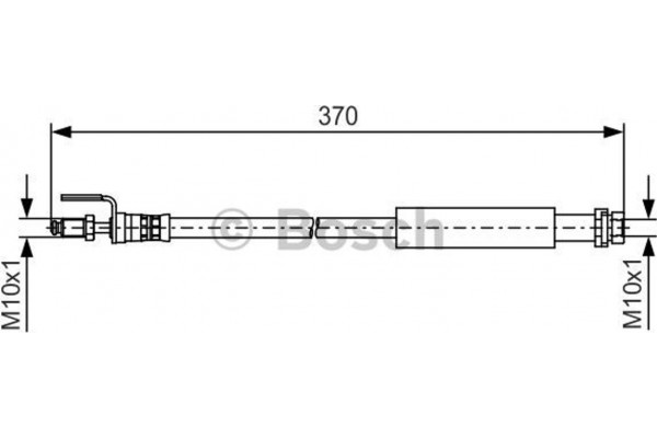 Bosch Ελαστικός Σωλήνας Φρένων - 1 987 481 487