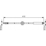 Bosch Ελαστικός Σωλήνας Φρένων - 1 987 481 492