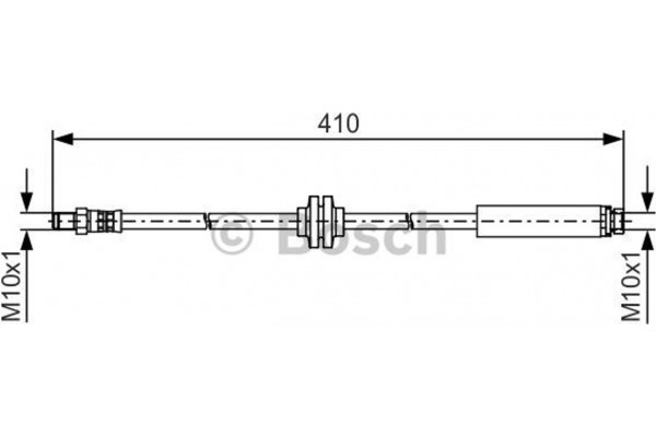 Bosch Ελαστικός Σωλήνας Φρένων - 1 987 481 492