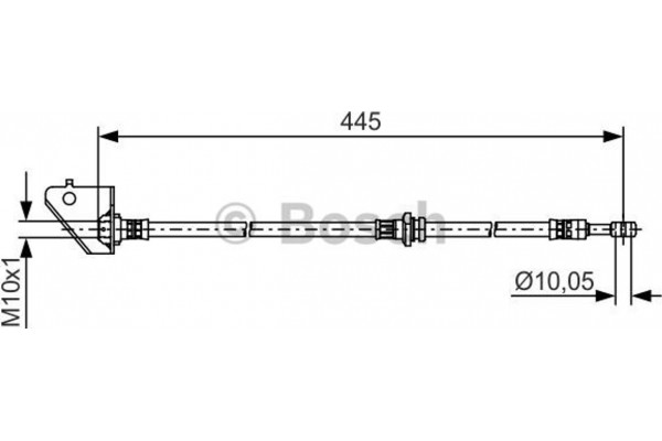 Bosch Ελαστικός Σωλήνας Φρένων - 1 987 481 498