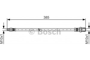 Bosch Ελαστικός Σωλήνας Φρένων - 1 987 481 510