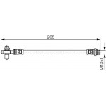 Bosch Ελαστικός Σωλήνας Φρένων - 1 987 481 518