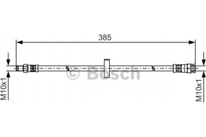 Bosch Ελαστικός Σωλήνας Φρένων - 1 987 481 531