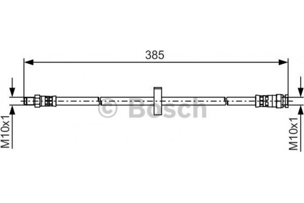 Bosch Ελαστικός Σωλήνας Φρένων - 1 987 481 531