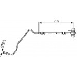 Bosch Ελαστικός Σωλήνας Φρένων - 1 987 481 532