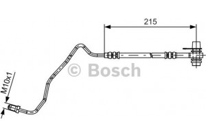 Bosch Ελαστικός Σωλήνας Φρένων - 1 987 481 532