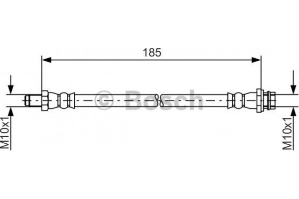 Bosch Ελαστικός Σωλήνας Φρένων - 1 987 481 564