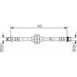 Bosch Ελαστικός Σωλήνας Φρένων - 1 987 481 567