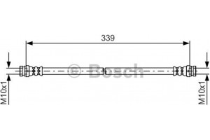 Bosch Ελαστικός Σωλήνας Φρένων - 1 987 481 578