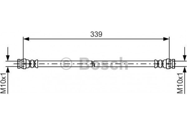 Bosch Ελαστικός Σωλήνας Φρένων - 1 987 481 578