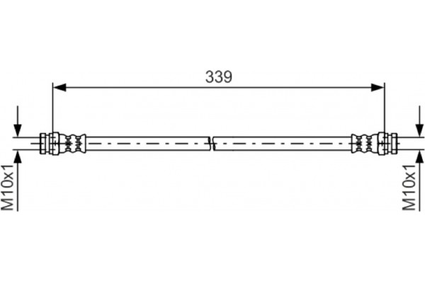 Bosch Ελαστικός Σωλήνας Φρένων - 1 987 481 578 Bosch Ελαστικός Σωλήνας Φρένων - 1 987 481 578