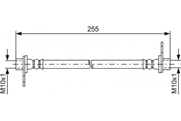 Bosch Ελαστικός Σωλήνας Φρένων - 1 987 481 585
