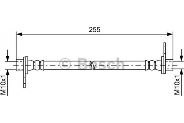 Bosch Ελαστικός Σωλήνας Φρένων - 1 987 481 585