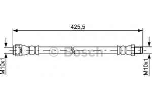 Bosch Ελαστικός Σωλήνας Φρένων - 1 987 481 610