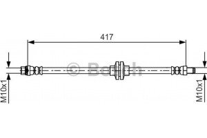 Bosch Ελαστικός Σωλήνας Φρένων - 1 987 481 626