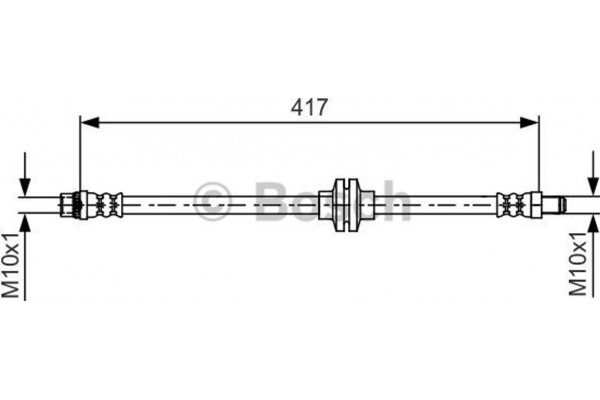 Bosch Ελαστικός Σωλήνας Φρένων - 1 987 481 626