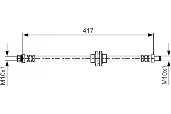 Bosch Ελαστικός Σωλήνας Φρένων - 1 987 481 626