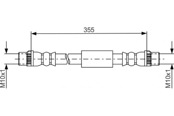 Bosch Ελαστικός Σωλήνας Φρένων - 1 987 481 665 Bosch Ελαστικός Σωλήνας Φρένων - 1 987 481 665