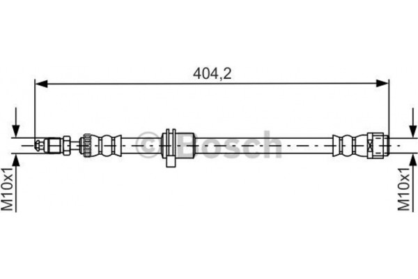 Bosch Ελαστικός Σωλήνας Φρένων - 1 987 481 679