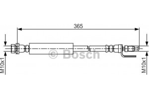 Bosch Ελαστικός Σωλήνας Φρένων - 1 987 481 703