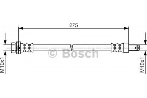 Bosch Ελαστικός Σωλήνας Φρένων - 1 987 481 704