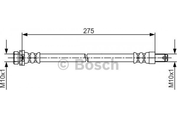 Bosch Ελαστικός Σωλήνας Φρένων - 1 987 481 704