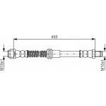 Bosch Ελαστικός Σωλήνας Φρένων - 1 987 481 747