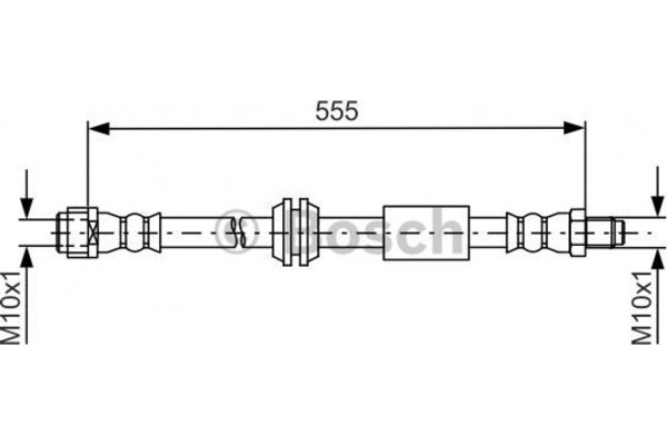Bosch Ελαστικός Σωλήνας Φρένων - 1 987 481 751
