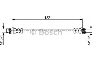 Bosch Ελαστικός Σωλήνας Φρένων - 1 987 481 753