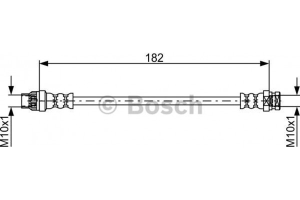 Bosch Ελαστικός Σωλήνας Φρένων - 1 987 481 753