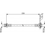 Bosch Ελαστικός Σωλήνας Φρένων - 1 987 481 761 Bosch Ελαστικός Σωλήνας Φρένων - 1 987 481 761
