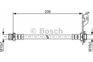 Bosch Ελαστικός Σωλήνας Φρένων - 1 987 481 761