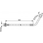 Bosch Ελαστικός Σωλήνας Φρένων - 1 987 481 835