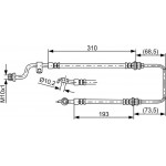 Bosch Ελαστικός Σωλήνας Φρένων - 1 987 481 859 Bosch Ελαστικός Σωλήνας Φρένων - 1 987 481 859