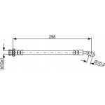 Bosch Ελαστικός Σωλήνας Φρένων - 1 987 481 881