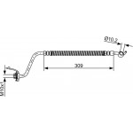 Bosch Ελαστικός Σωλήνας Φρένων - 1 987 481 889
